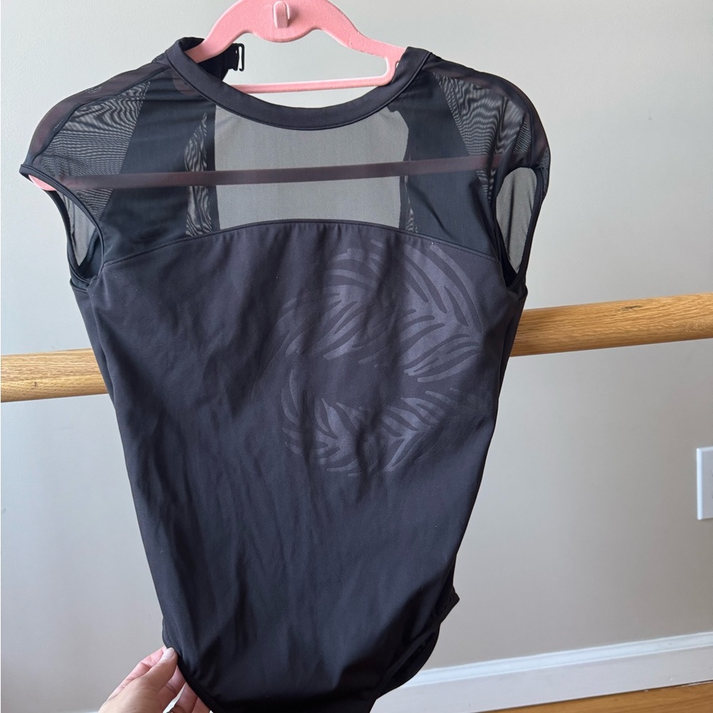 Black adult leotard